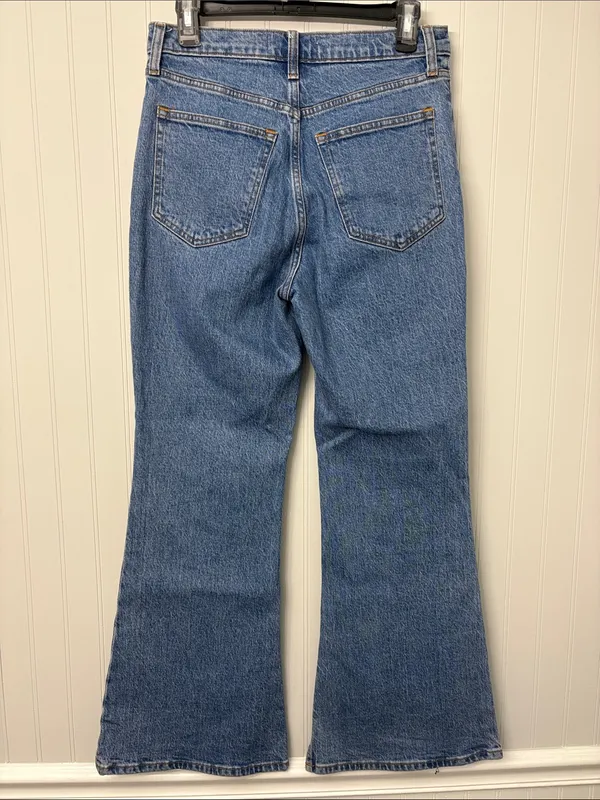 Abercrombie & Fitch The Vintage Flare Leg High Rise Jeans Women Size 6/28 Short - Image 2