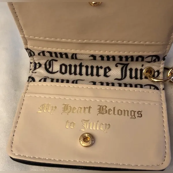 Juicy Couture Spooky Card Holder Wallet with Ghost and “be my boo” Charm - Image 4