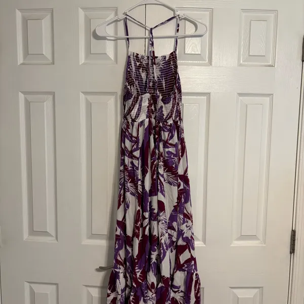 Free People Heat Wave Smocked Floral Maxi Dress - Image 4