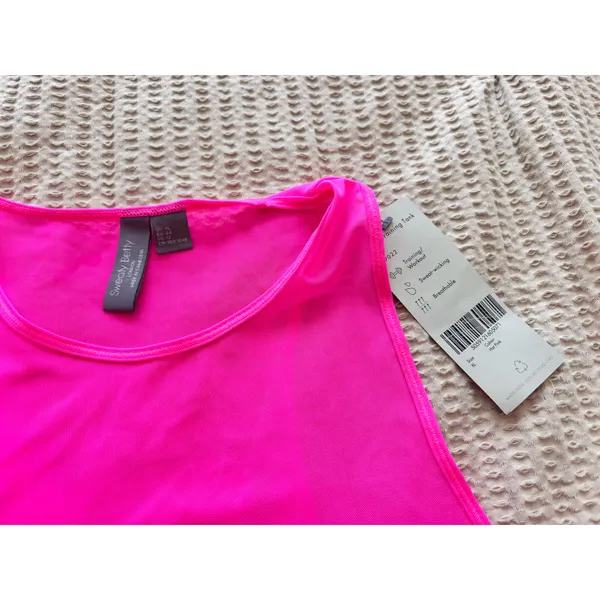 Sweaty Betty mesh Racerback tank top - Image 4
