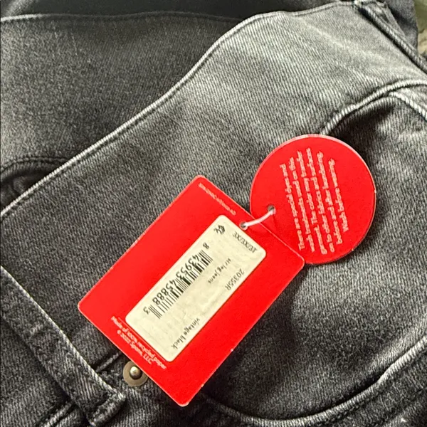 NWT Spanx Ankle Straight Leg Denim Jeans 20355R - Vintage Black SZ-3X - Image 10