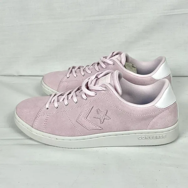 Converse Women's All Court Ox Sneakers Shoes Pink Suede Sz 10 New Lace Up - Image 2