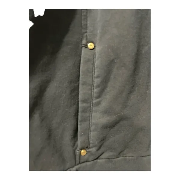 L-RL Lauren Active Ralph Lauren Black Gold Crest Full Zip Track Jacket XL - Image 4