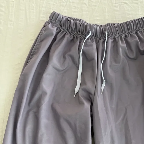 Women's Pull On Drawstring Elastic Waist Thin Jogger Pants Size Medium #260507 - Image 2