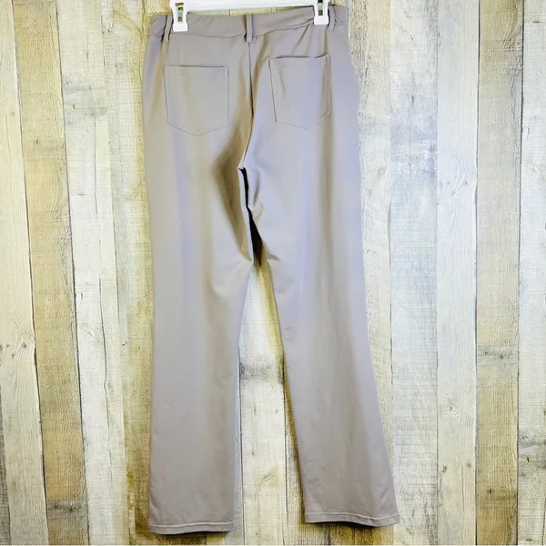 Yoga Fitness Size Medium Rosewood Pull On Pants with Front & Back Pockets - Image 2