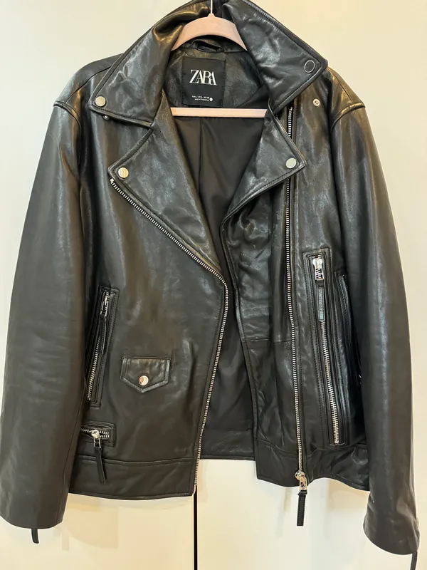 ZARA Leather Jacket - Image 4