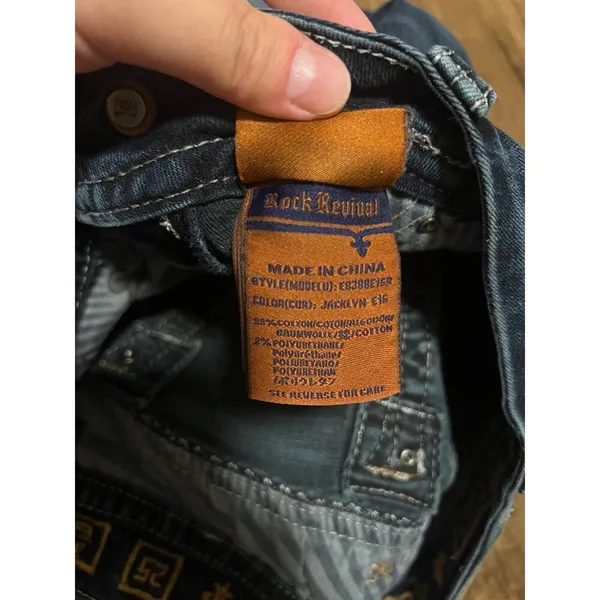 Rock revival bootcut western jeans - Image 2