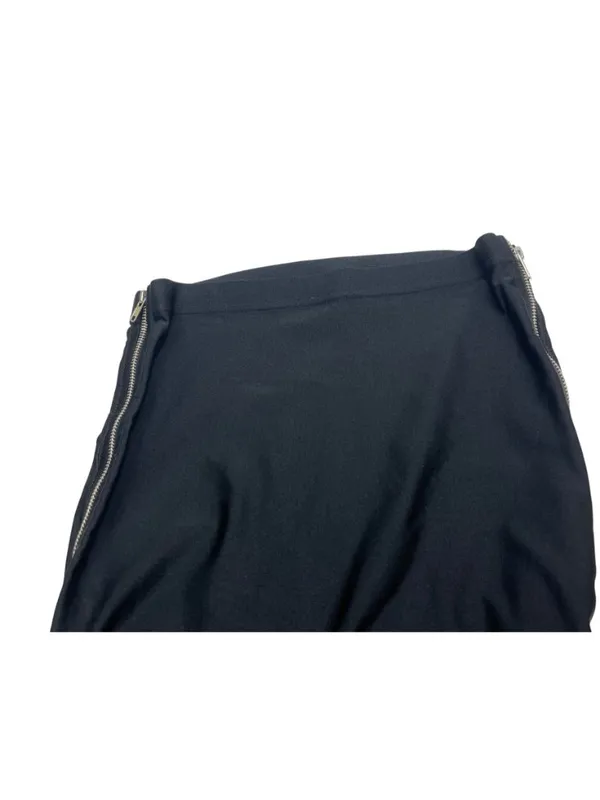 American Apparel Black Leggings With Side Zippers Stretchy Medium 23c - Image 11