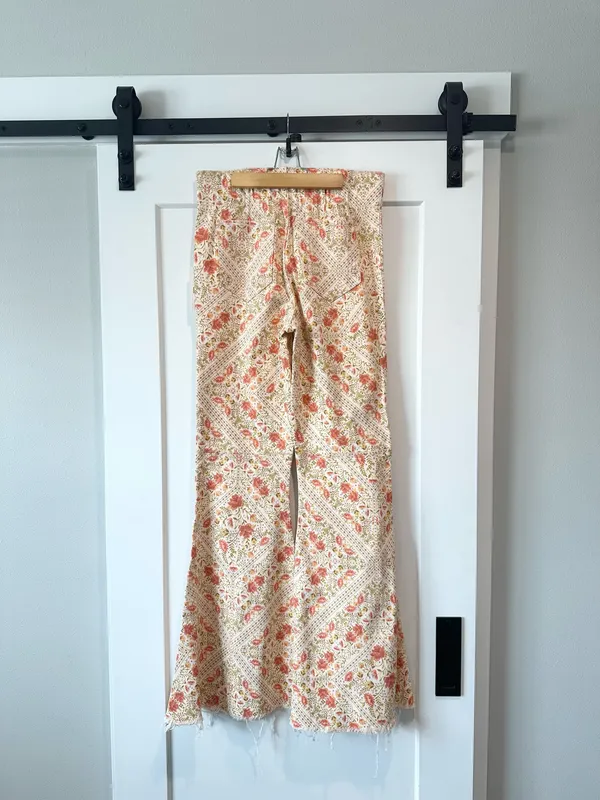 Show Me Your Mumu Belmont Pull On Trousers Paisley L NWT - Image 3