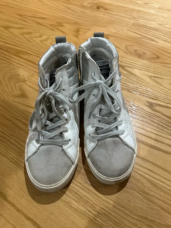 Vintage Havana High-Top Sneakers - Image 2