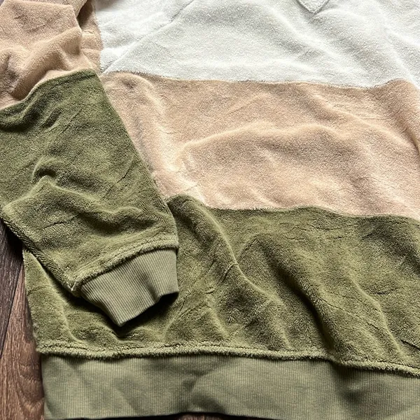 Donni Stripped Sweater Green Size M - Image 2