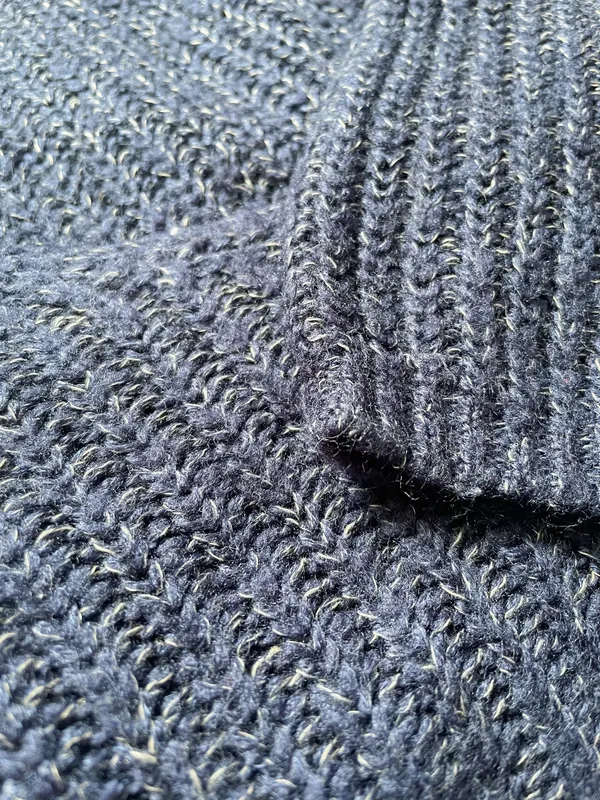 Forever 21 Blue Wrap Crossover Knit Jumper Sweater - Image 6