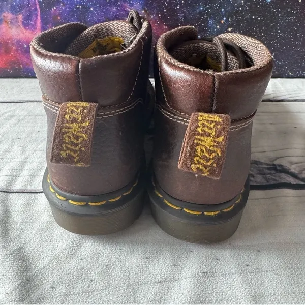 Dr. Martens Industrial Steel Toe Leather Boots‎ Sz 37 EU Women 6 ASTM 2413-11 - Image 4