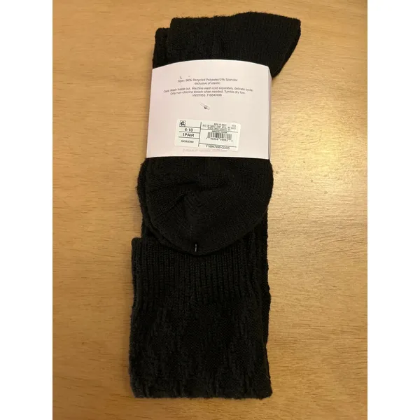 New Women's Auden Knee High Boot Socks Super soft Black Shoe size 4-10 - Image 3