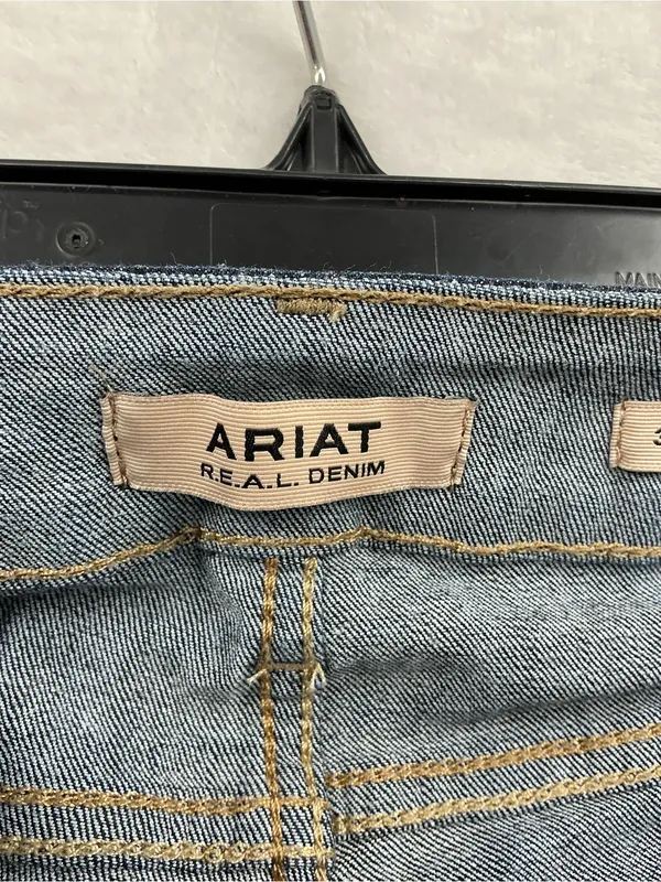 Ariat Women's Dark Indigo Flare Jeans 1207 - Image 4