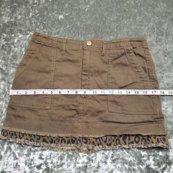 Urban‎ Outfitters Karter Spliced Green Skirt - Image 5