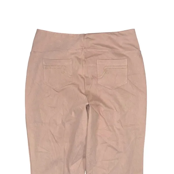 NWT Women with Control Elite Prime Stretch Denim Flare Pants Driftwood Size 16 - Image 5