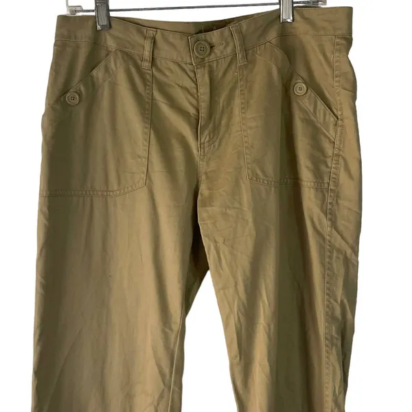 Hurley Women's Size 9 Cargo Khaki Baggy Pants‎ - Image 2