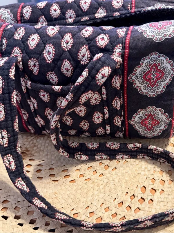 Vera Bradley Bag multicolor Light Fading Handbag Small Hobo - Image 2