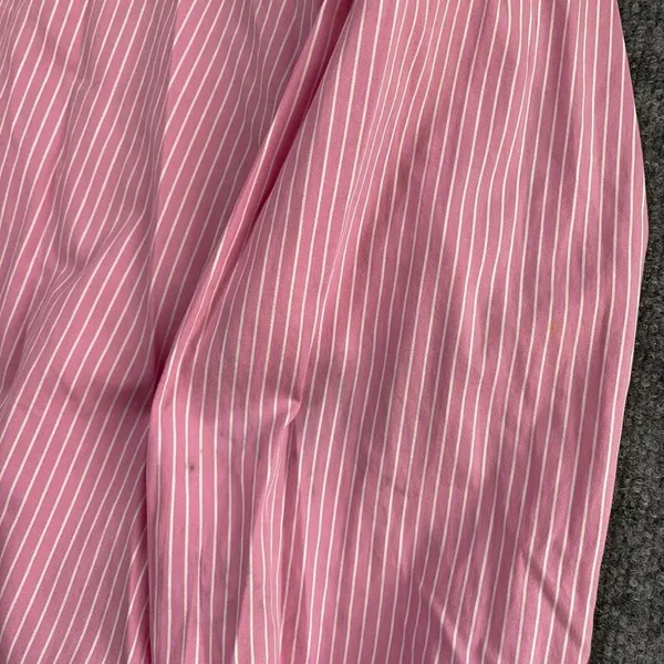 Polo Ralph Lauren Pink White Striped Button Up Shirt Old Money Quiet Luxury - Image 8