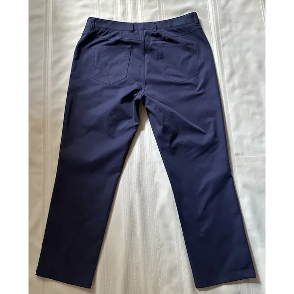 Peter Millar Pants Men’s Size 36X27.5 Navy Blue EB66 Performance Sport Golf - Image 6