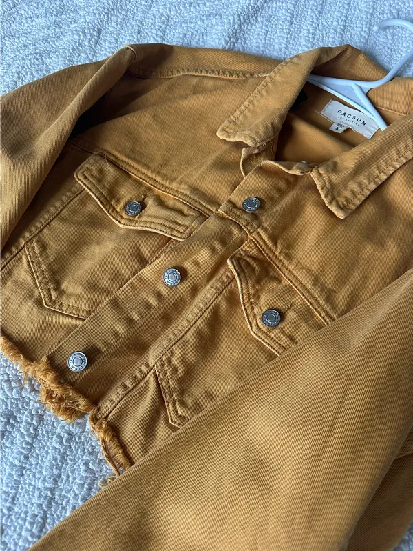 PacSun Cropped Jean Jacket - Image 2