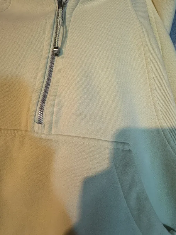 yellow /green Xs small half zip scuba - Image 3
