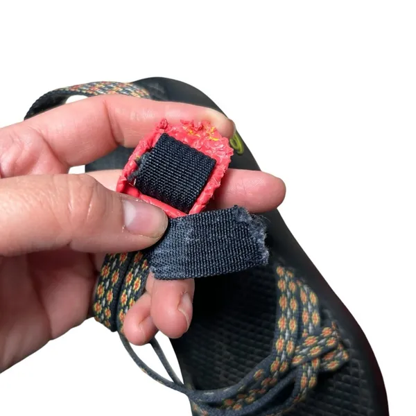 Chacos ZX/2‎ Black Yellow & Pink Sport Sandals Size 6 - Image 7