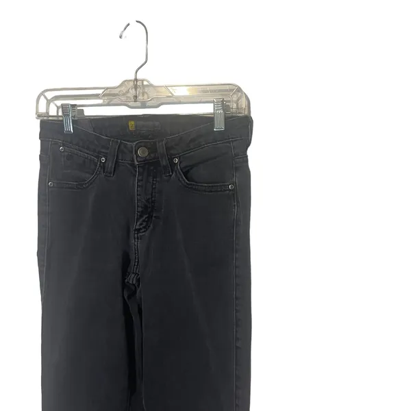 Aura Women's Size 28 Western Black Denim‎ Straight Leg Jeans - Image 2
