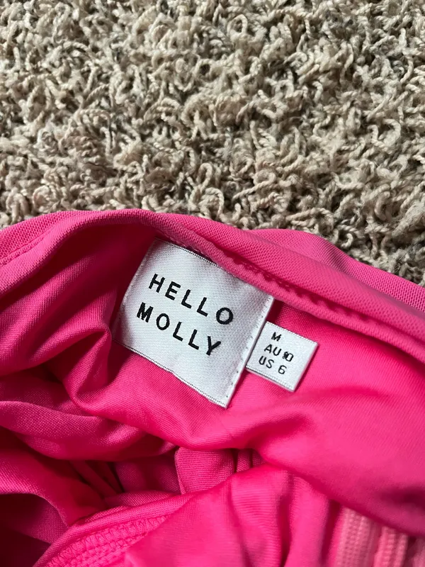 Hello Molly Mini Dress Pink - Image 2