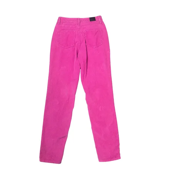 Urban Outfitters BDG Mom High Rise Pink Corduroy Pants - Image 4