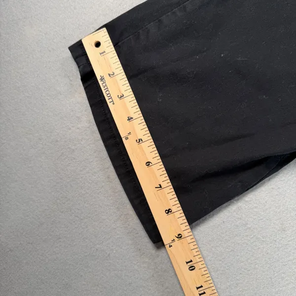 Y2K Dickies Crafted for Women Slim Fit Black Work Pants Size 4L Stretch - Image 4