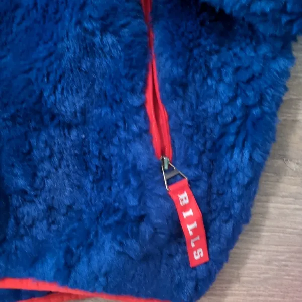 GIII Blue Red Fleece Buffalo Bills Pullover Size Small - Image 5