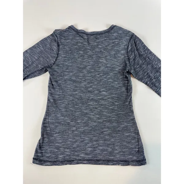 Majestic Womens Gray Carolina Panthers Long Sleeve V Neck Top M - Image 7