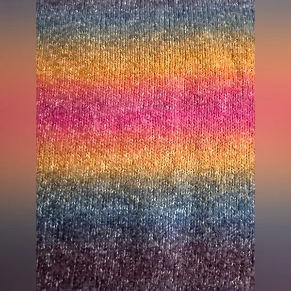 BB Dakota Ombré multicolor striped sweater - Image 5