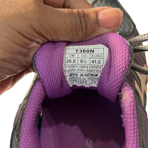 ASICS Women's Gel-Forte Running Shoe - Purple and Gray - Size 9.5 - Image 9