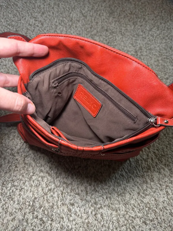 Relic Burnt Orange Crossbody‎ Bag Shoulder Bag Purse - Image 5