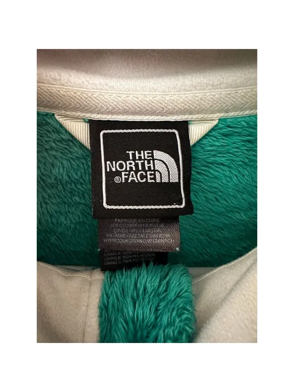 The North Face Women's Fleece Osito Jacket Green - Image 8