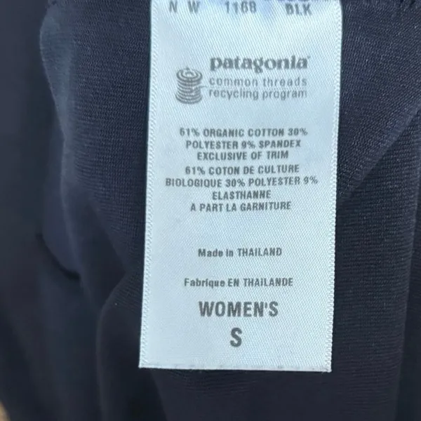 Patagonia‎ Black Tank Dress Size Small - Image 6