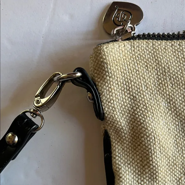 Brighton Chic Cream and Black with silver lining & prints on both sides - Image 5