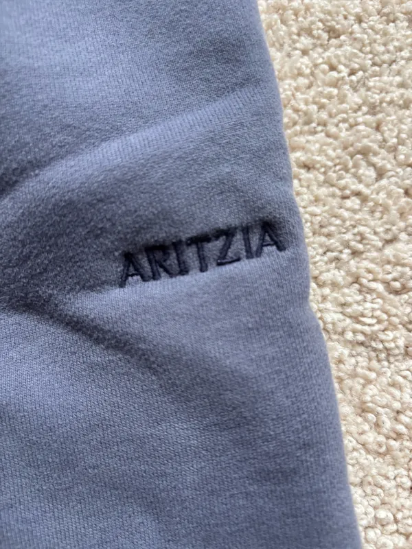 Aritzia Sweatpants Fleece Boyfriend - Image 3