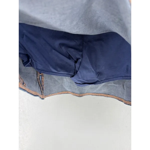 American Eagle Womens Denim Skort High Rise Next Level Stretch Blue 4 - Image 4