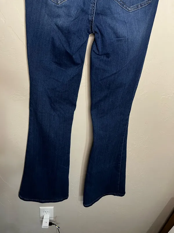 Altar'd State Flare Pull‎ On Boho Denim Jeans - Image 10