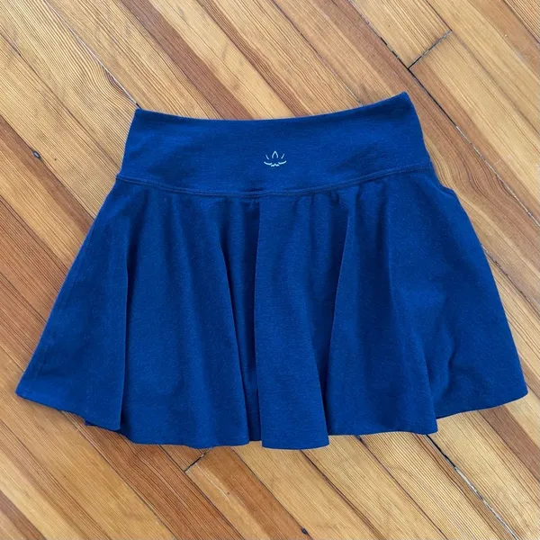 Beyond Yoga Spacedye Hot Shot Circle Skirt in Nocturnal Navy Size S - Image 4