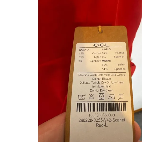 OGL Move Women's L Boatneck Built-In Shorts A-Line Knee Length Dress New NWT - Image 4