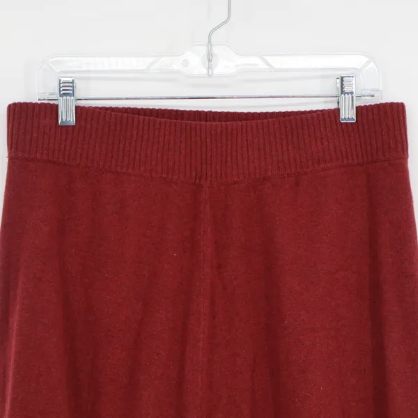 Aventura Women's Valentina Skirt Size Medium‎ Organic Cotton Pomegranate Knit - Image 10