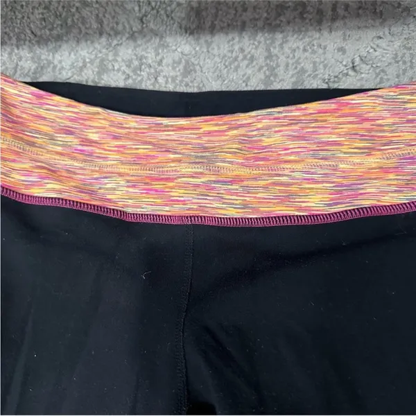Lululemon Groove Pants Flare Multicolor Waistband Luon 6 - Image 6