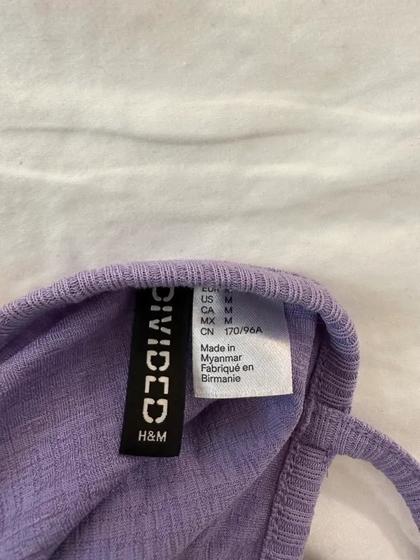 H&M Cropped Tank Top - Image 3