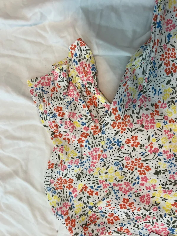 Loft Floral Blouse - Image 3