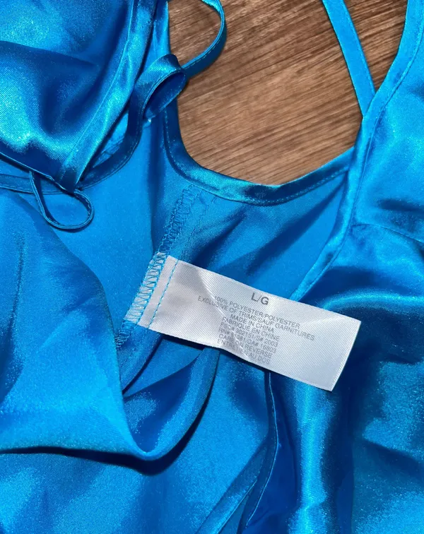 Blue Nightgown (L) Size L - Image 6